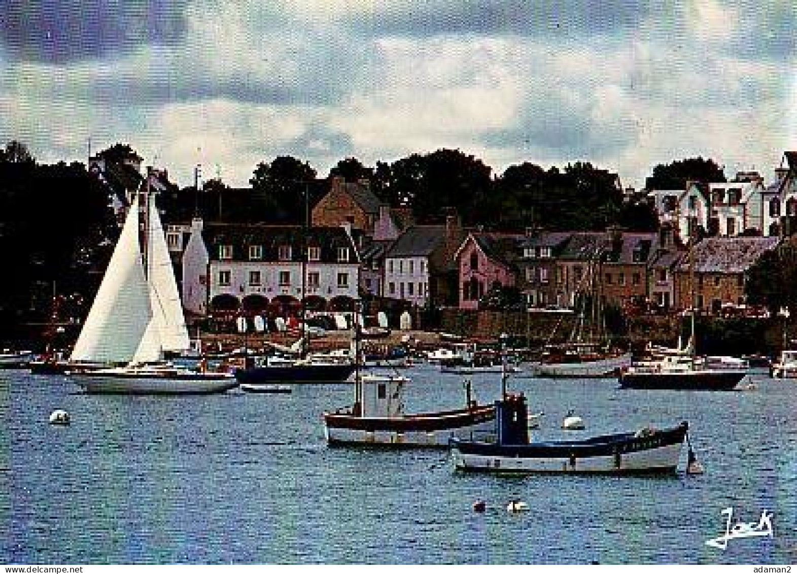 Bénodet   G51         Sainte Marine. Le Port à L'estuaire De L'Odet - Bénodet