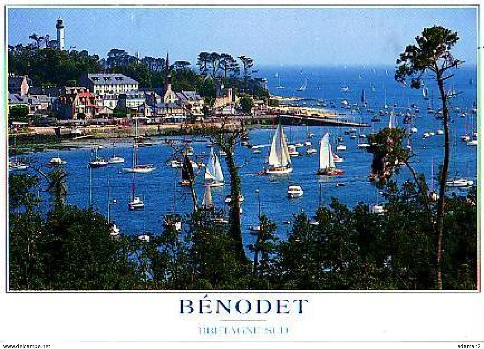 Bénodet   G55          Le Port Et L'estuaire  De L'Odet   - Bénodet