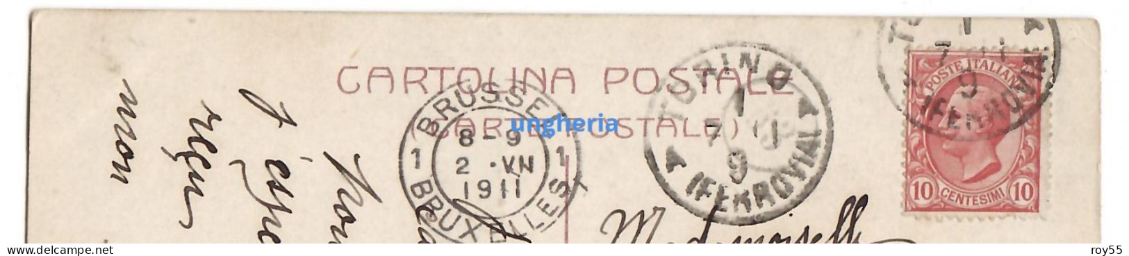 Piemonte-torino Esposizione Internazionale Torino 1911 Padiglioni Dell'ungheria Animata (f.picc./v.retro) - Expositions