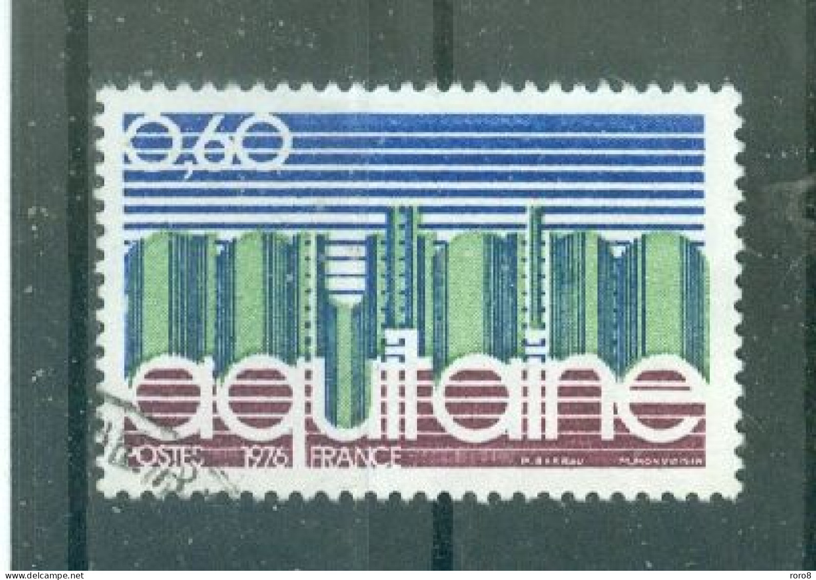 FRANCE - N°1864 Oblitéré - Régions. - Gebraucht