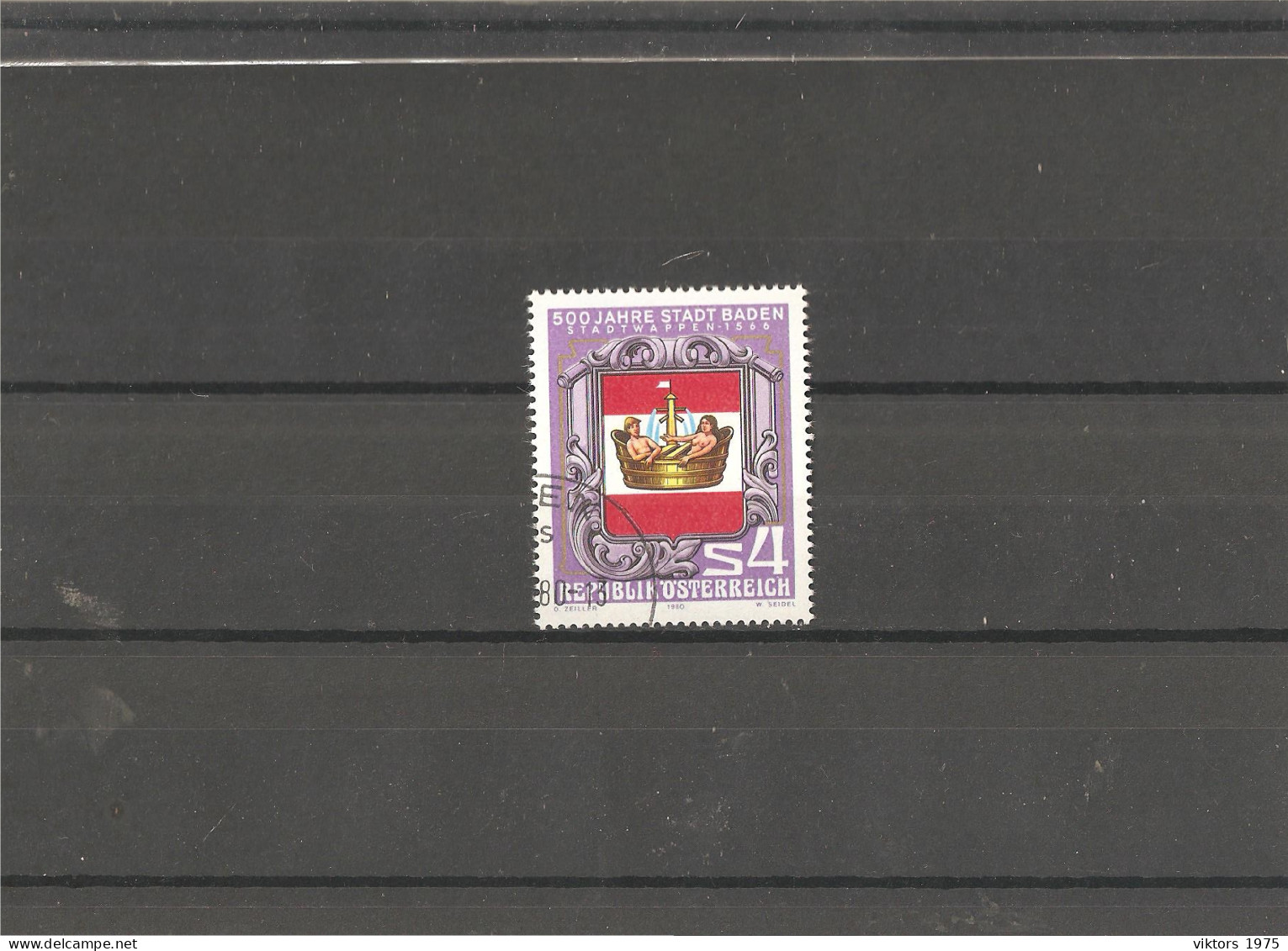 Used Stamp Nr.1631 In MICHEL Catalog - Gebraucht