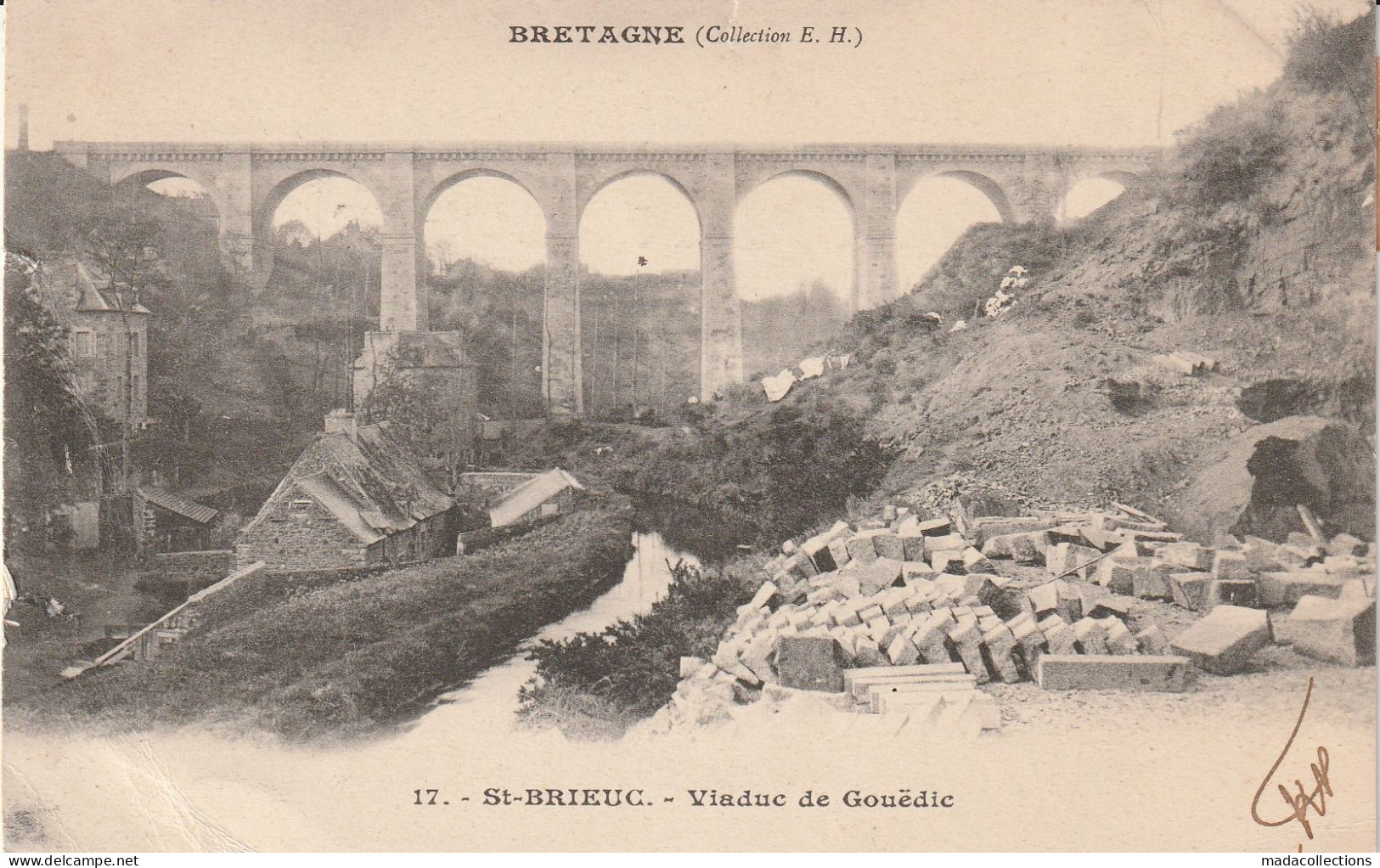 Saint Brieuc (22 - Côtes D'Armor) Le Viaduc De Gouëdic - Saint-Brieuc