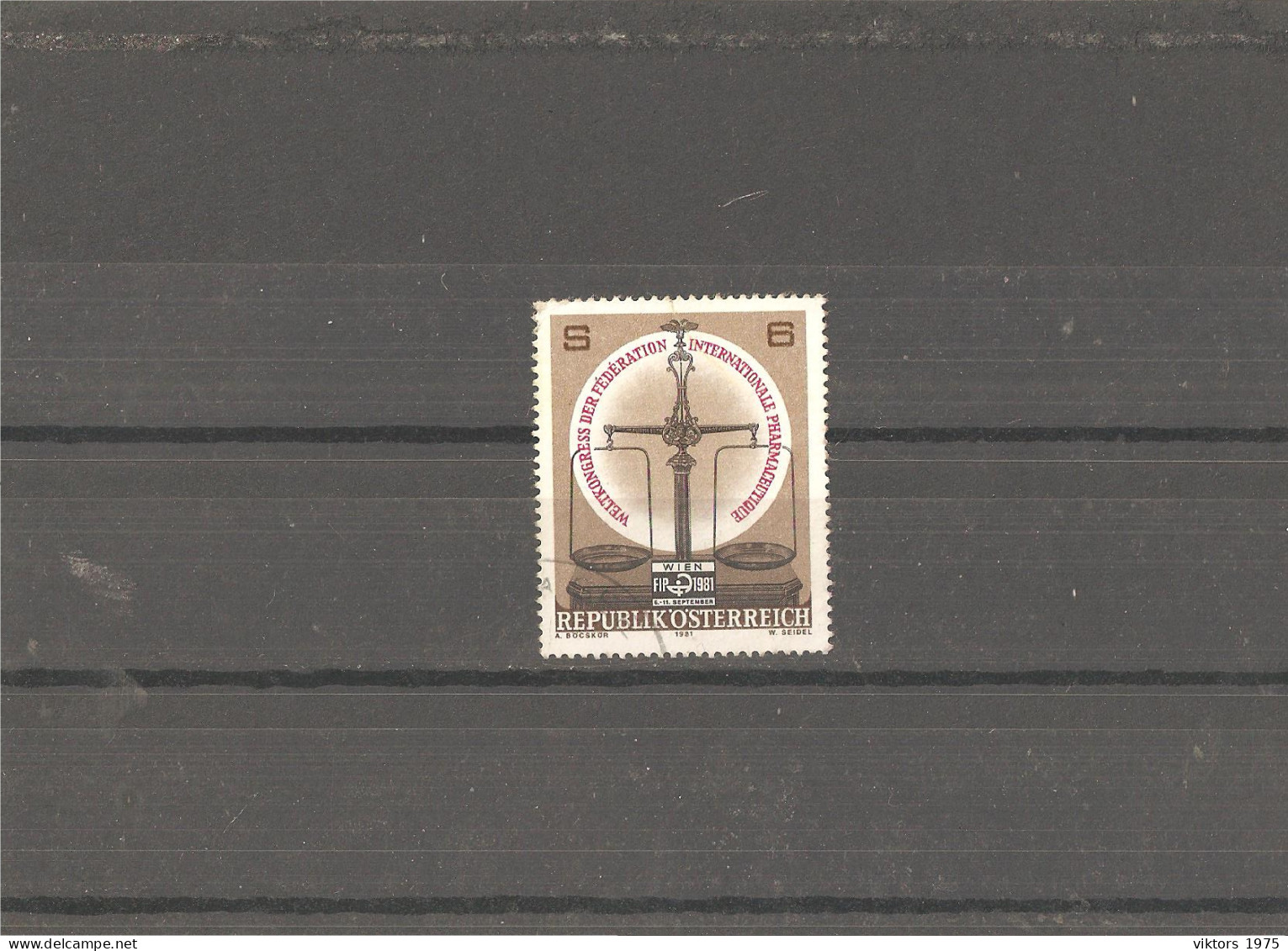 Used Stamp Nr.1679 In MICHEL Catalog - Gebraucht