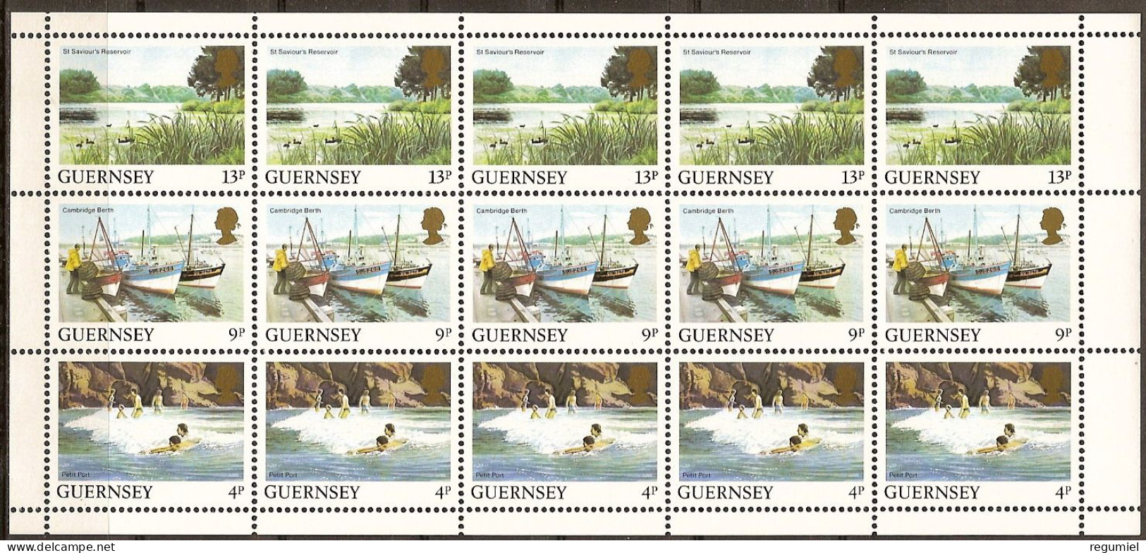 Guernsey Minipliegos 291 ** MNH. 1984 - Guernsey