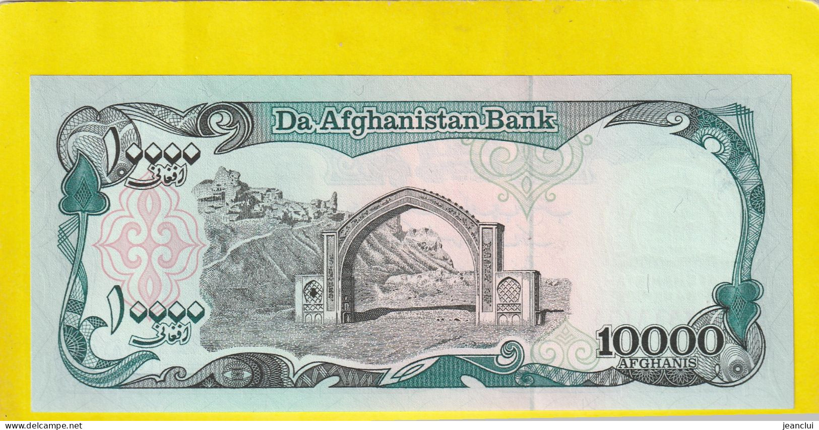 DA AFGHANISTAN BANK  .  10.000 AFGHANIS  .  2 SCANNES  .  ETAT LUXE / UNC - Afghanistan