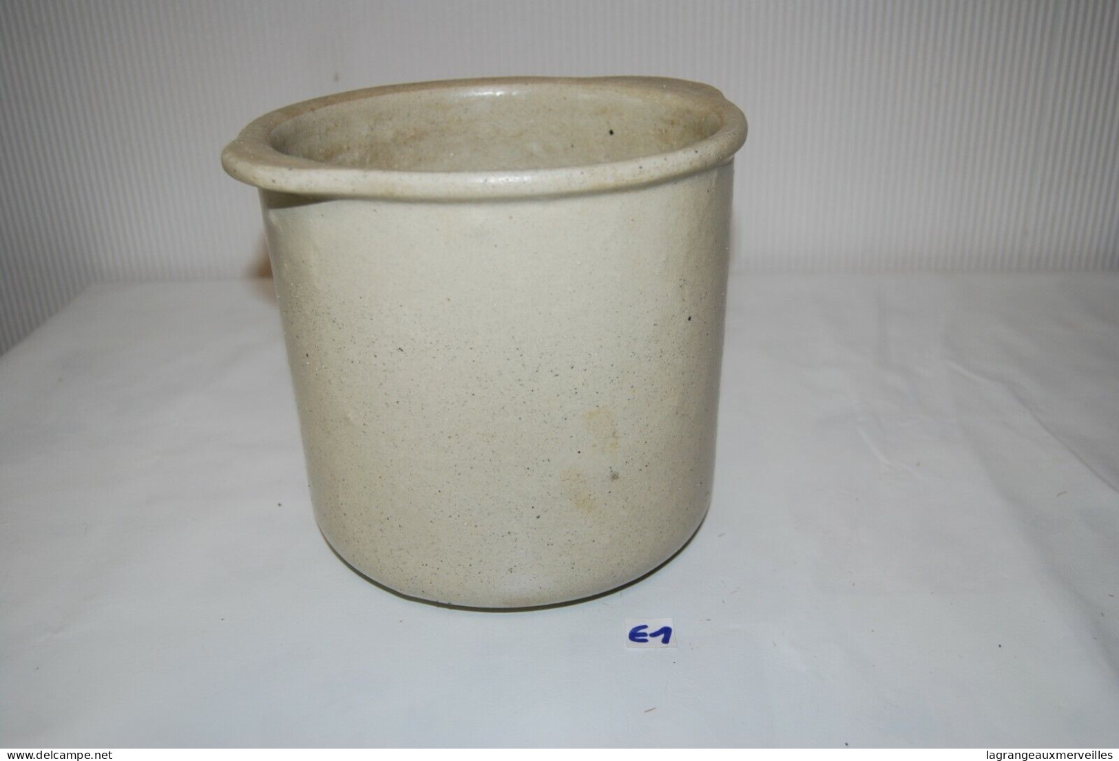 E1 Ancien Récipient - Pot En Grés - BFK - Boch - Boch (BEL)