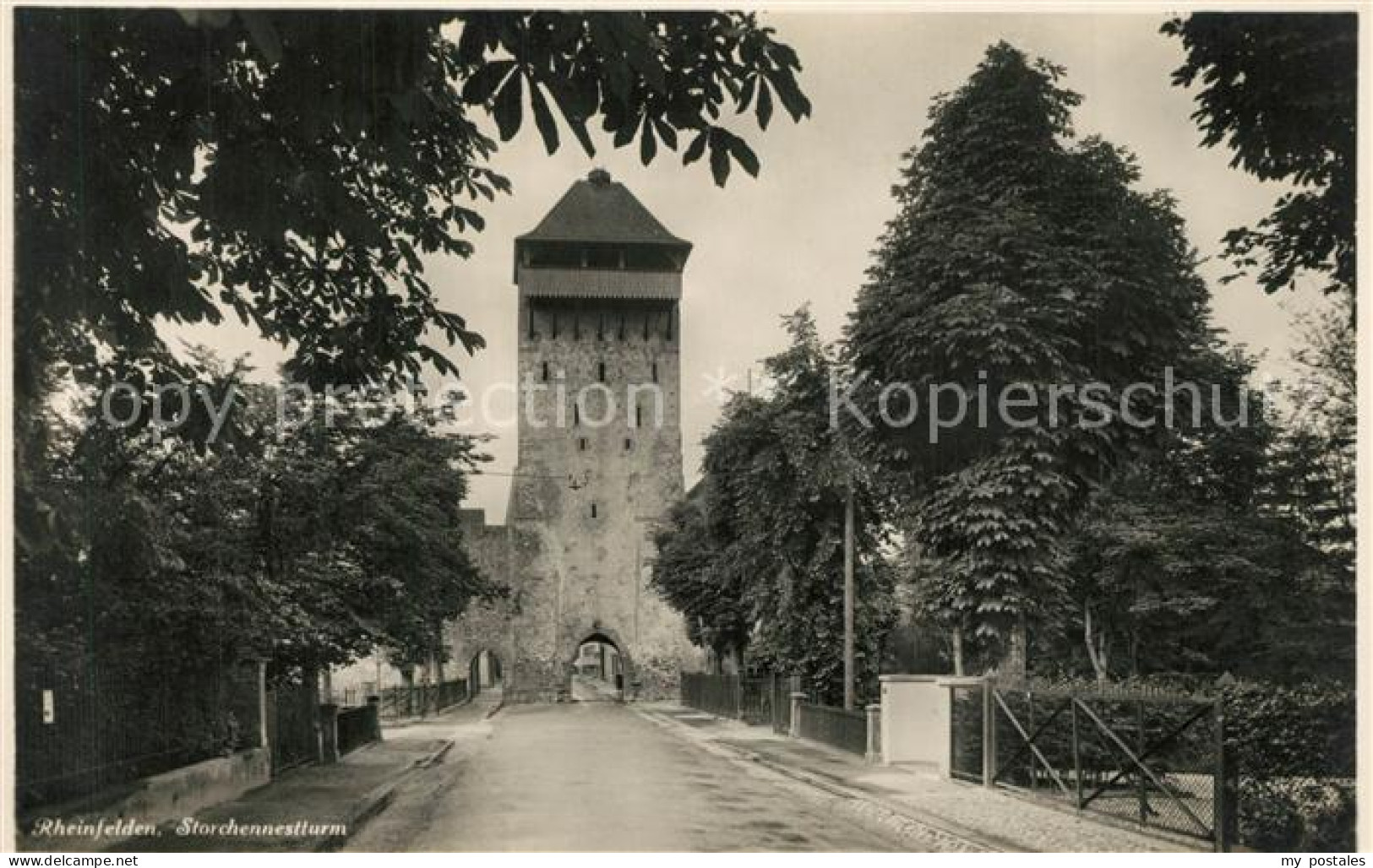 73297173 Rheinfelden Baden Storchennestturm Rheinfelden Baden - Rheinfelden