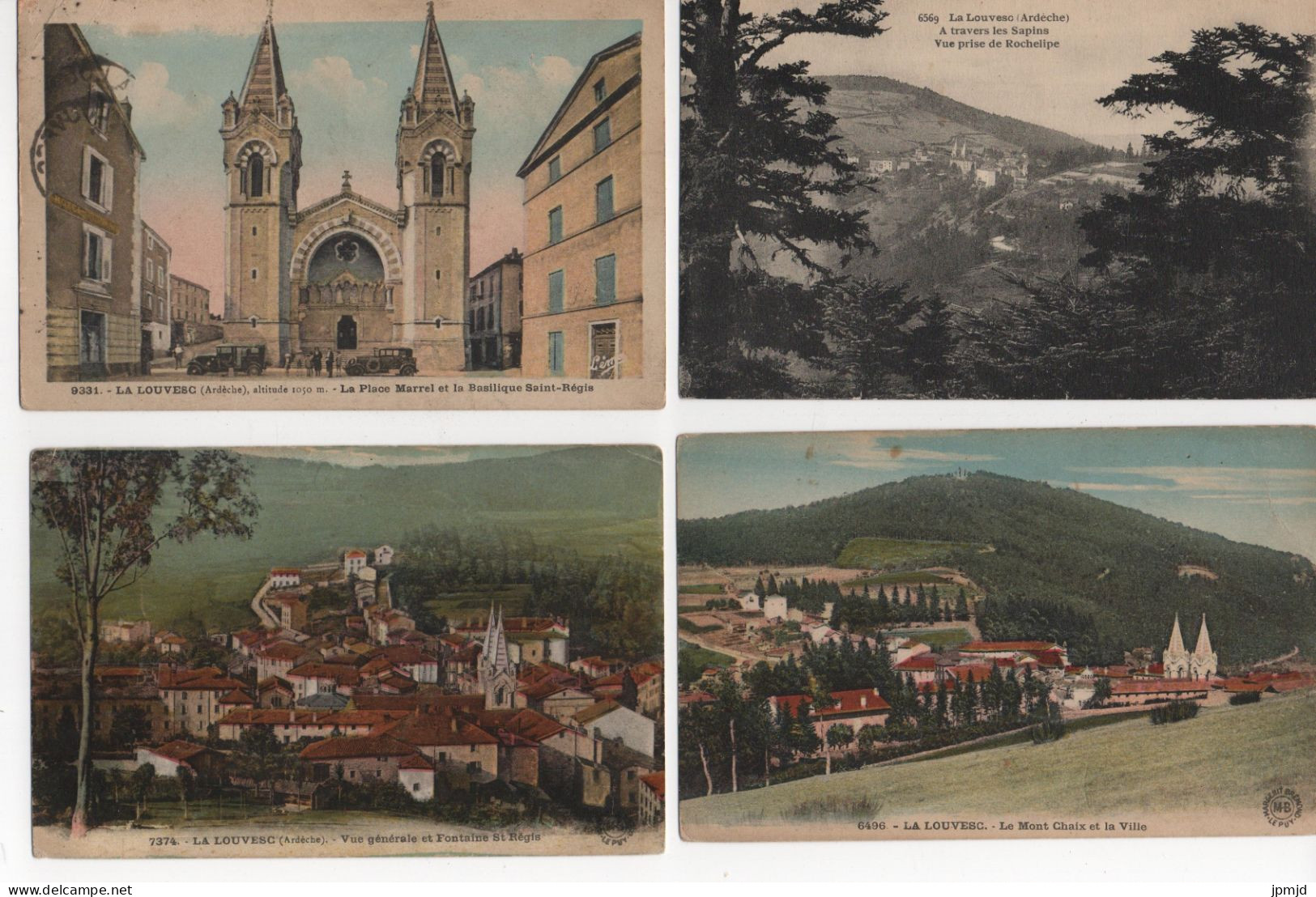 07 - LA LOUVESC - Lot De 20 Cartes Postales Format 9 X 14 Cm En Tbe - Toutes Scannées - Lot N° 1 - (R011) - La Louvesc