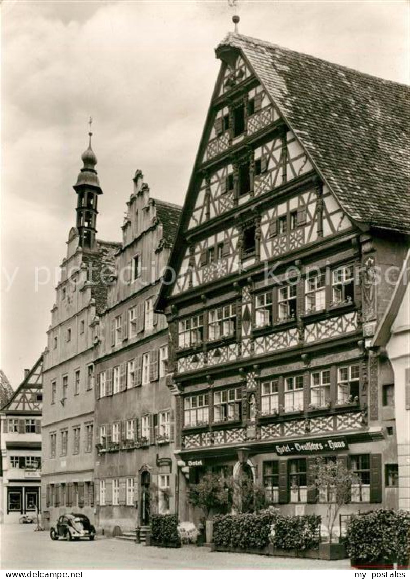 73297022 Dinkelsbuehl Deutsches Haus  Dinkelsbuehl - Dinkelsbuehl