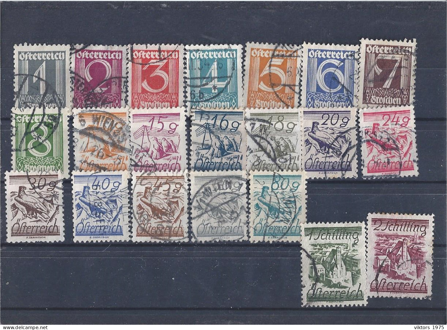 Used Stamps Nr.447-467 In MICHEL Catalog - Oblitérés