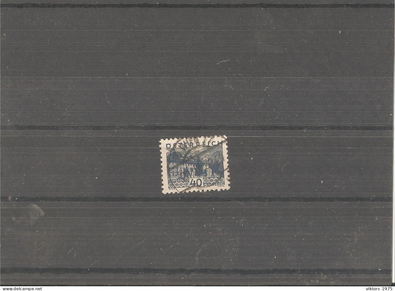 Used Stamp Nr.538 In MICHEL Catalog - Usati
