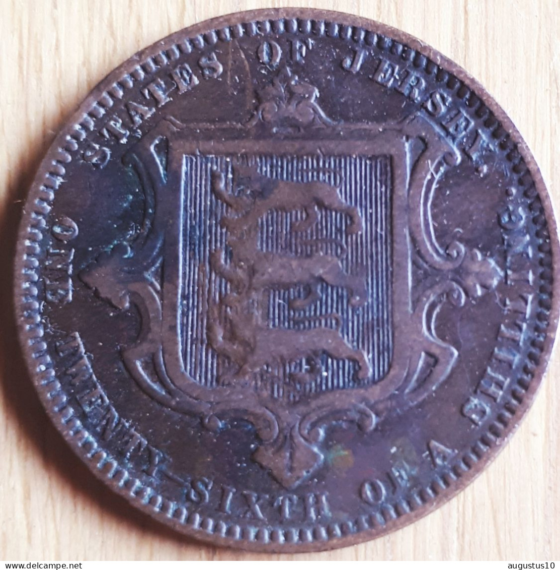 JERSEY 1/26 Of Shilling 1870 KM 4 SS - Jersey