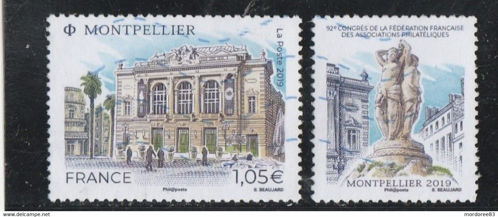 FRANCE 2019 MONTPELLIER OBLITERE  YT 5332 - Used Stamps