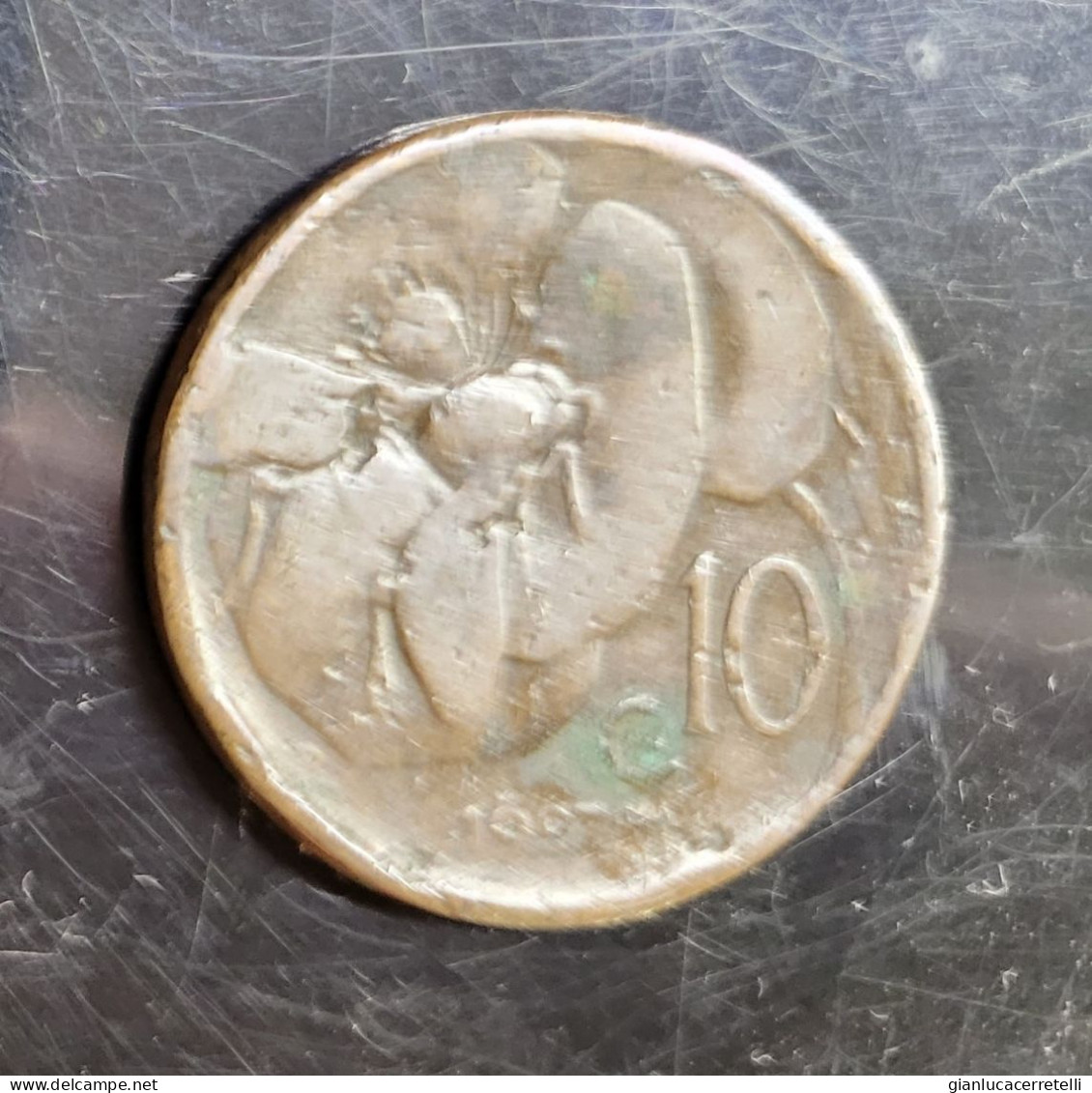 Moneta 10 Centesimi Vittorio Emanuele III Re D'Italia 1927 - Otros – Europa