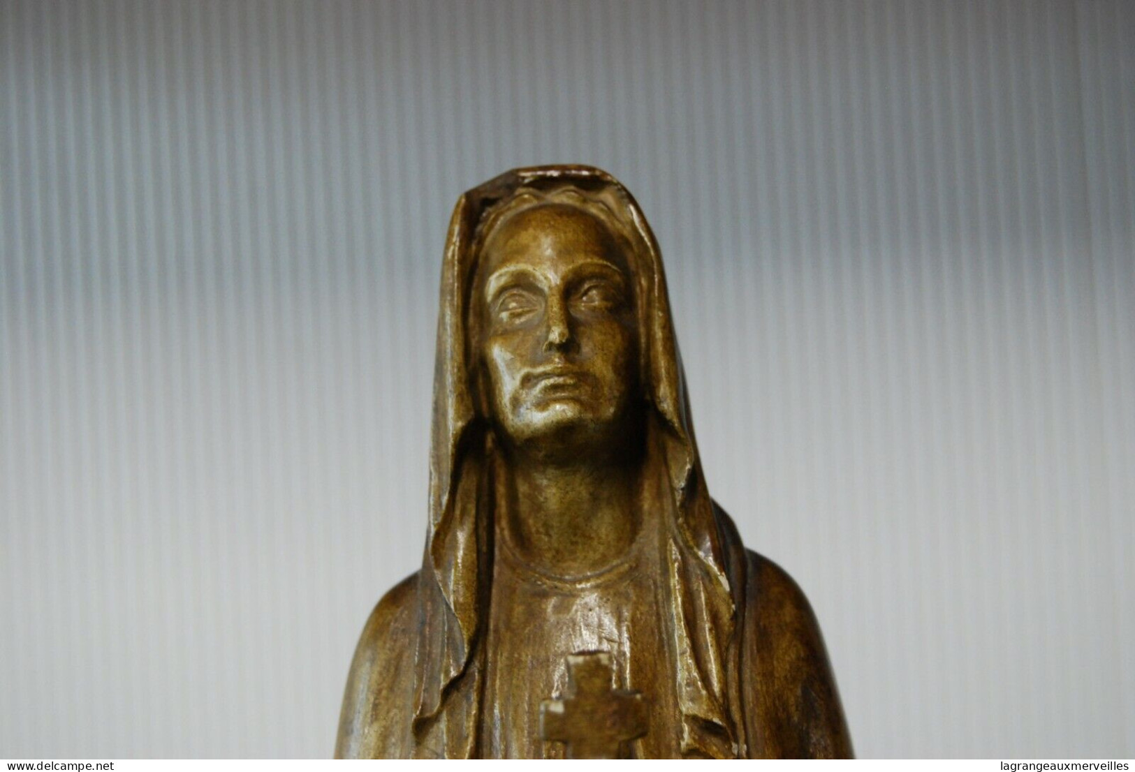 E1 Ancienne Sculpture Religieuse - Jean Boedts 1904 1973 - Coté !!! - Religion & Esotérisme