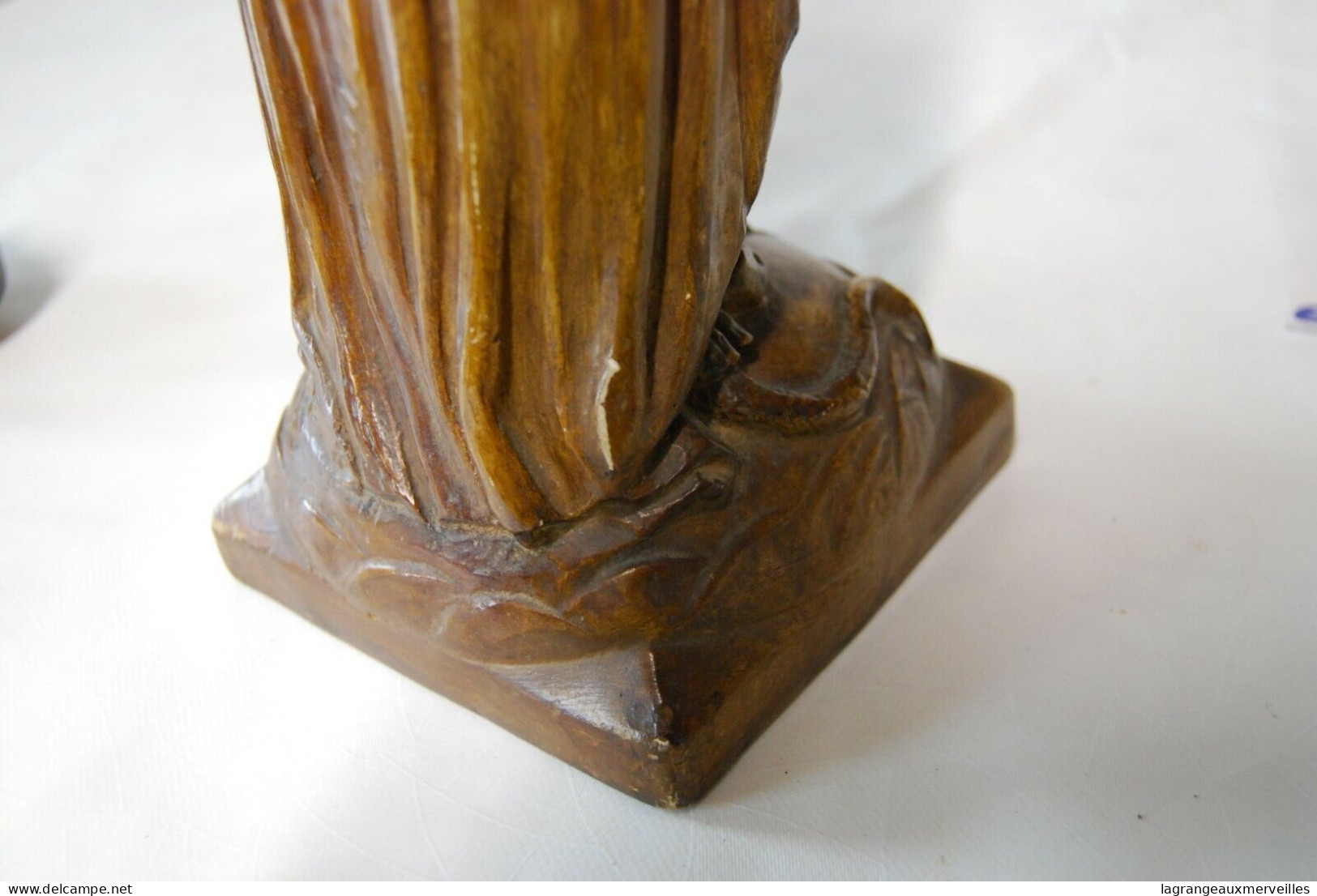 E1 Ancienne sculpture religieuse - Jean Boedts 1904 1973 - Coté !!!