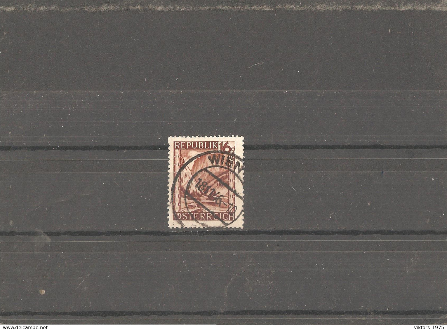 Used Stamp Nr.749 In MICHEL Catalog - Gebruikt