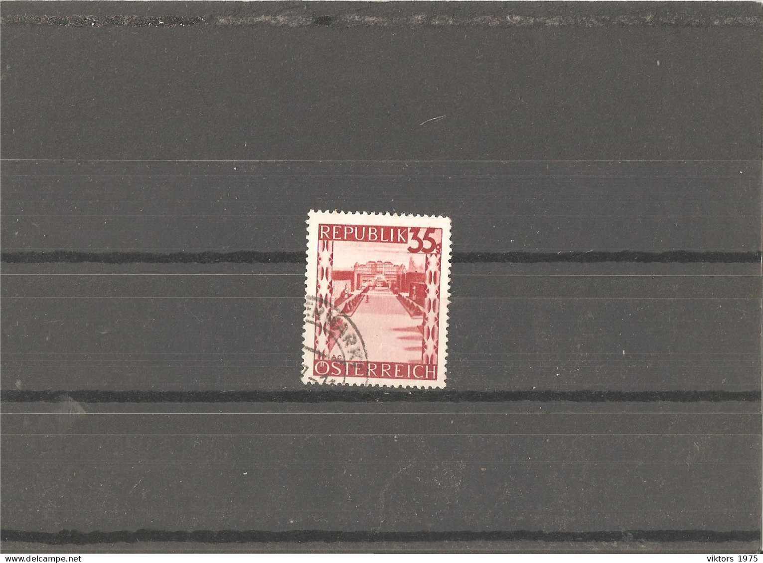 Used Stamp Nr.755 In MICHEL Catalog - Gebruikt
