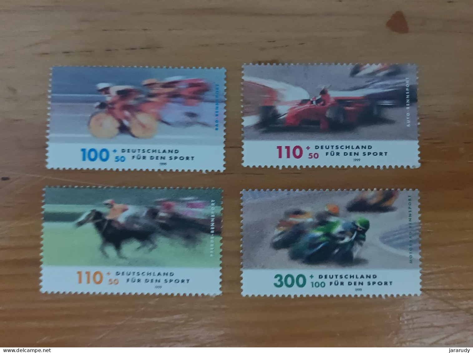 ALEMANIA DEPORTE 1999 Yv 1863/6 MNH - Nuevos