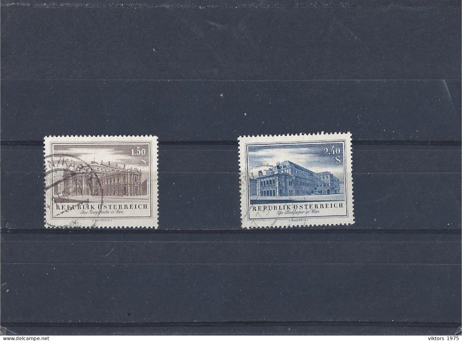 Used Stamps Nr.1020-1021 In MICHEL Catalog - Gebruikt
