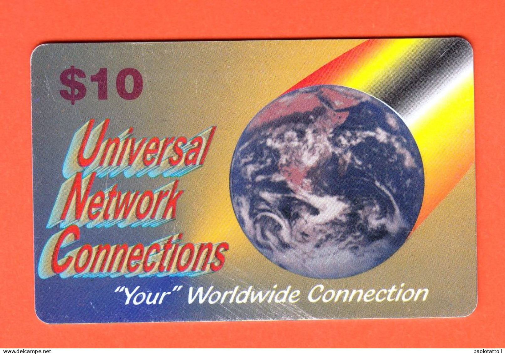 USA- Used Pre Paid Phone Card. Universal Network Connection. Exp. 15.10.2000. - Andere & Zonder Classificatie