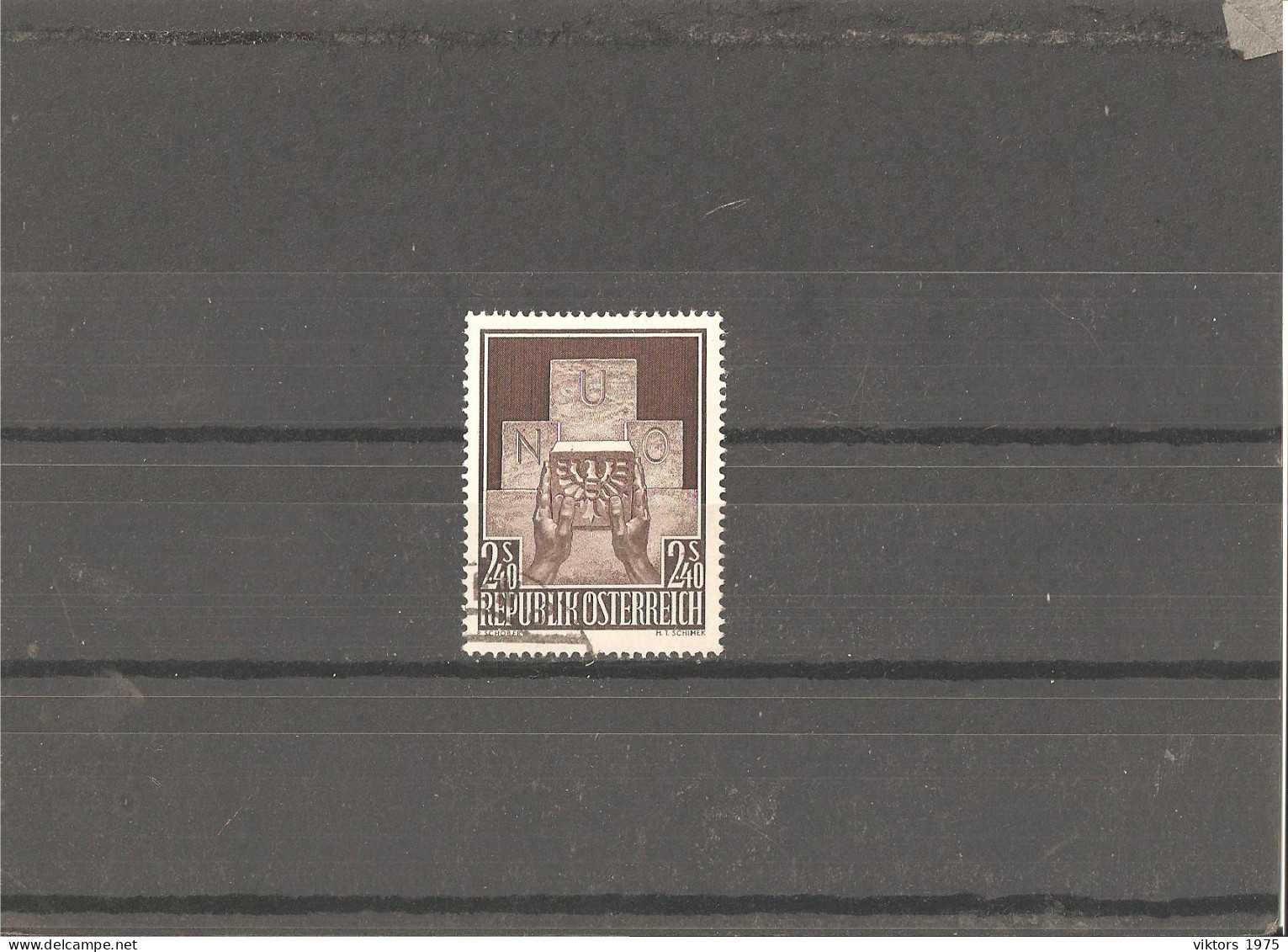 Used Stamp Nr.1025 In MICHEL Catalog - Gebraucht