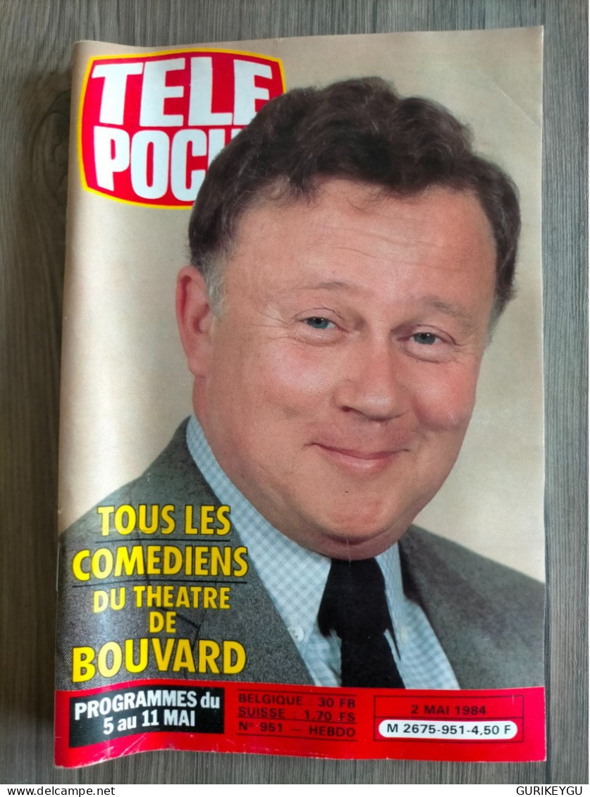 Magazine TELE POCHE N° 951 Le Theatre De BOUVARD CHEVALIER LASPALES 02/05/1984  TTBE - Action