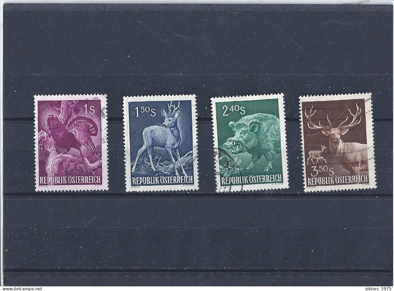 Used Stamps Nr.1062-1065 In MICHEL Catalog - Oblitérés
