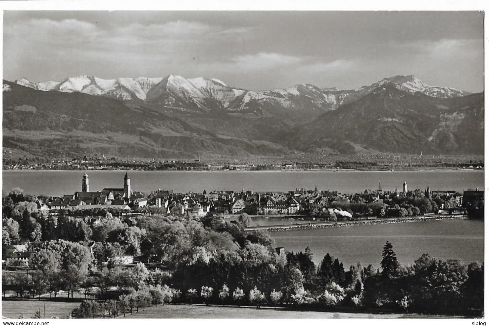 CPSM - LINDAU Im Bodensee - Blick Vom Café Hoyerberg - Lindau A. Bodensee