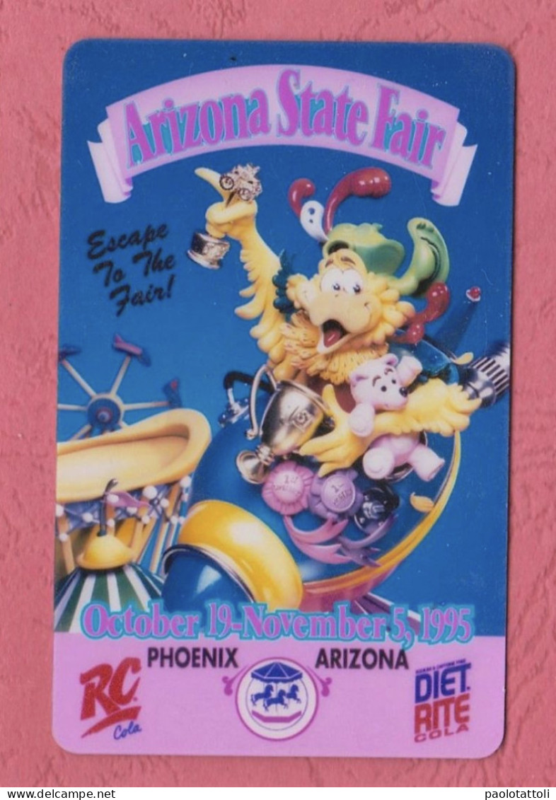 USA- Arizona State Fair. October 19- November 5, 1995- Ofrficial 1995 Arizona State Fair Phone Card. Un-used By 10 Units - Sonstige & Ohne Zuordnung