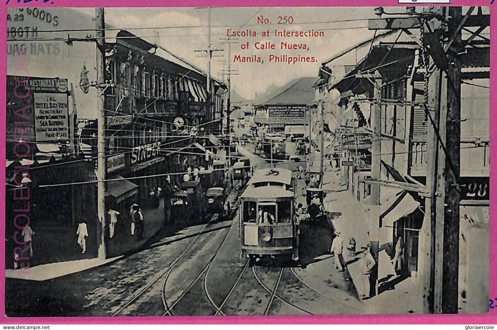 Ag3630 - Philippines - VINTAGE POSTCARD - Manila - Filippijnen