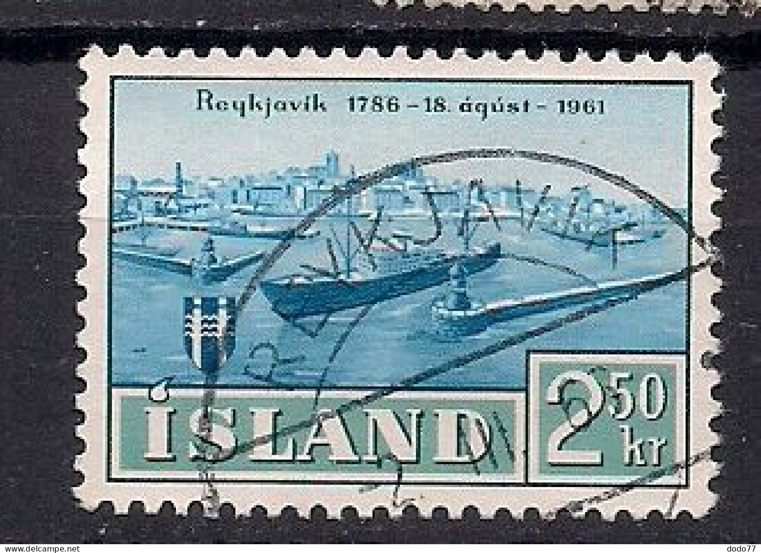 ISLANDE   N°   309   OBLITERE - Used Stamps