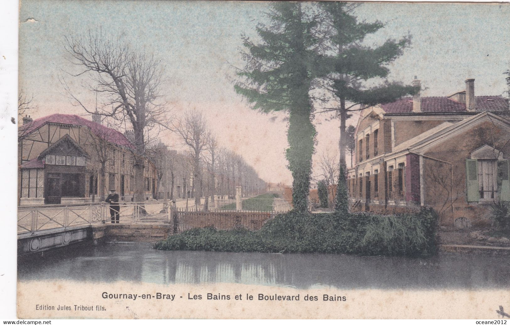 [76] Seine Maritime . Gournay En Bray. Les Bains Et Le Boulevard Des Bains - Gournay-en-Bray