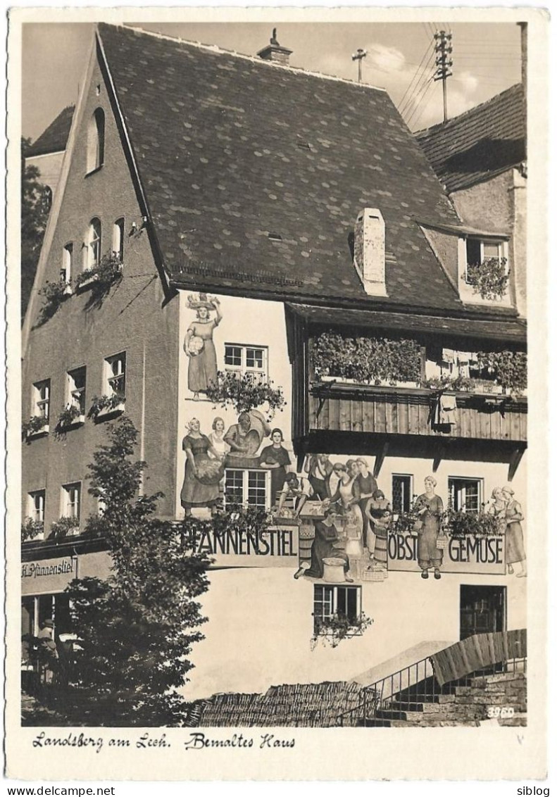 CPSM - LANDSBERG Am Lech - Bemaltes Haus - Landsberg