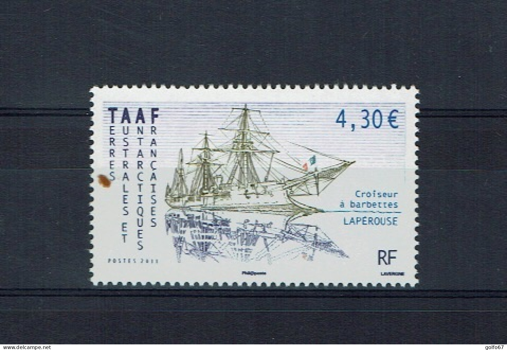 TAAF 2011 Y&T N° 580 NEUF** - Unused Stamps