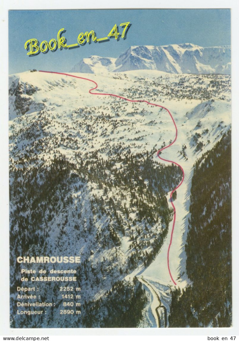 {91992} 38 Isère Chamrousse , Piste De Descente De Casserousse ; Xèmes Jeux Olympiques D' Hiver 1968 - Chamrousse
