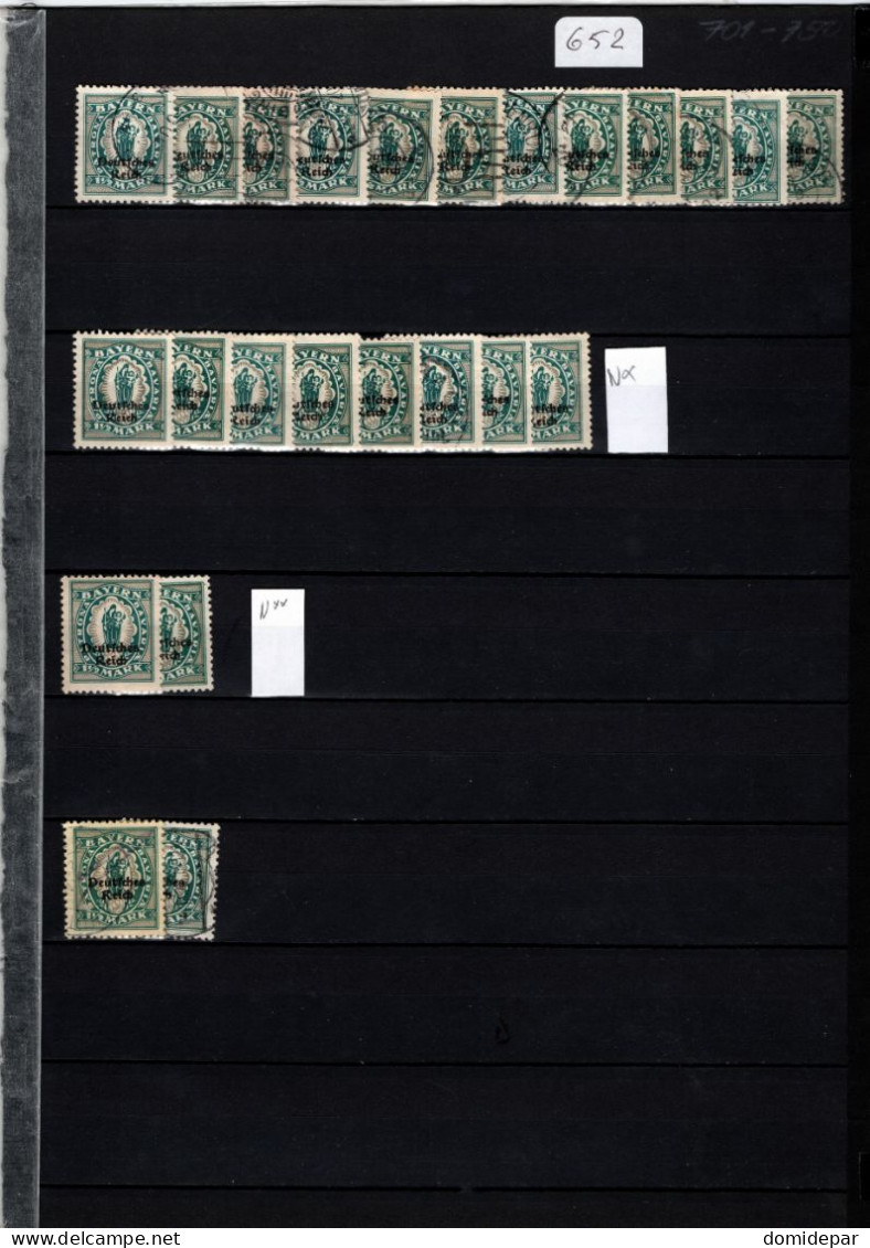 Deutsches Reich  N° 131 N**  N (*) N* Obli - Used Stamps