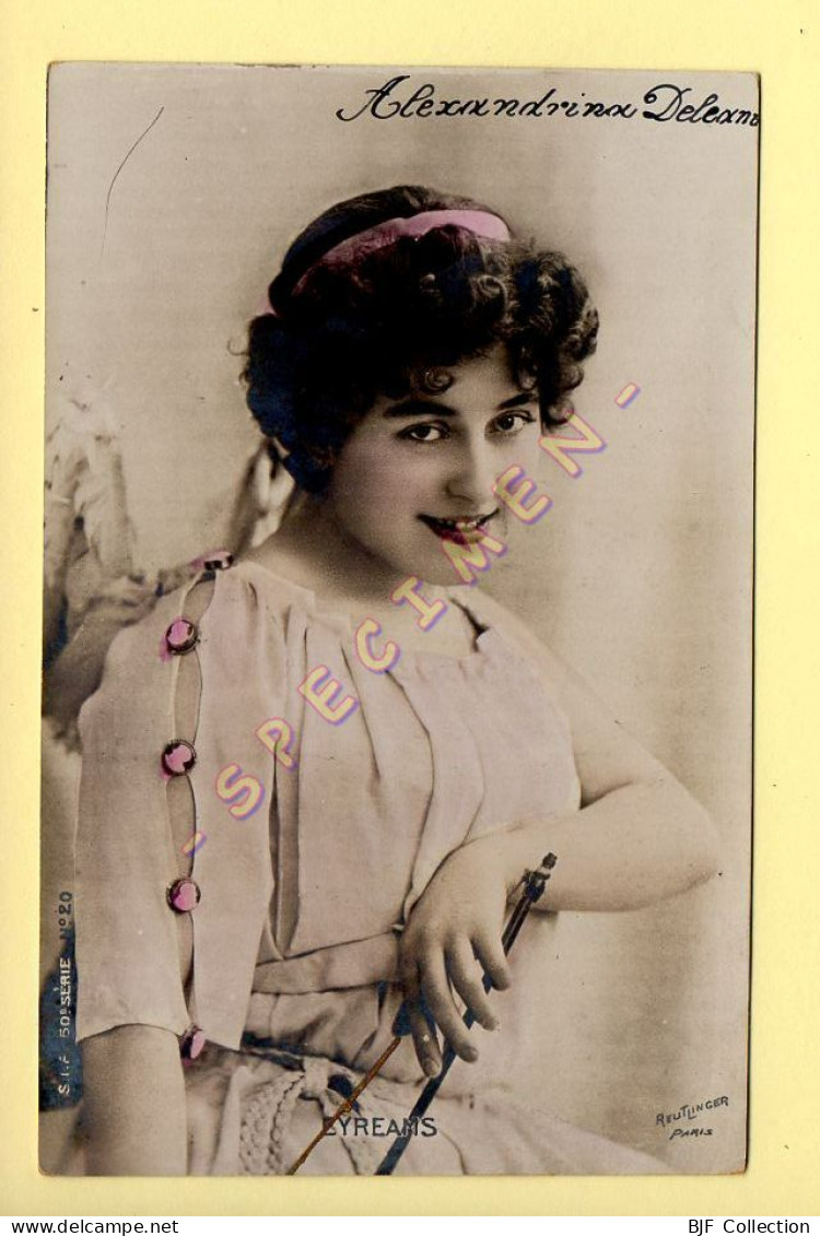 BYREAMS – Artiste 1900 – Femme – Photo Reutlinger Paris (voir Scan Recto/verso) - Künstler