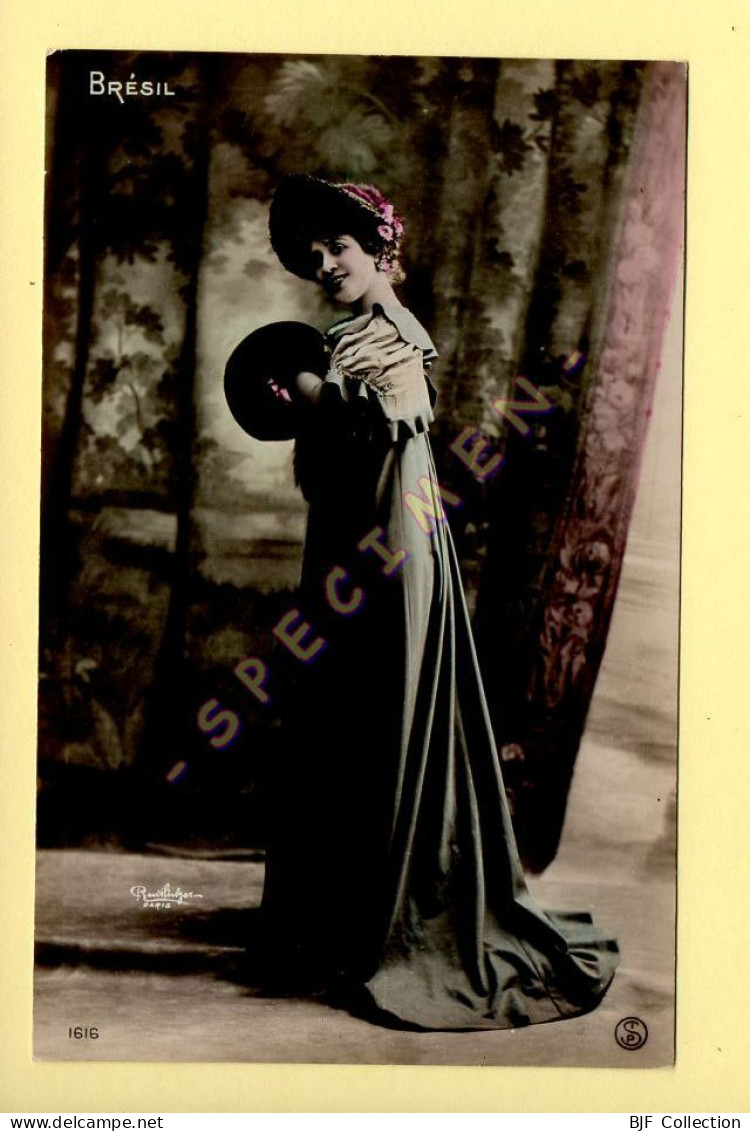 BRESIL – Artiste 1900 – Femme – Photo Reutlinger Paris (voir Scan Recto/verso) - Artistas