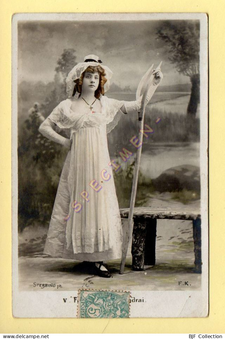 A IDENTIFIER ? - Artiste 1900 – Femme (voir Scan Recto/verso) - Artiesten