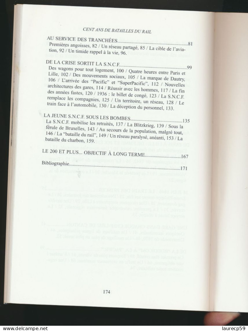 Livre - Cent Ans De Batailles Du Rail (1846-1946) - édition Voix Du Nord - Auteur Pierre Thomas -SNCF-trains Locomotives - Spoorwegen En Trams