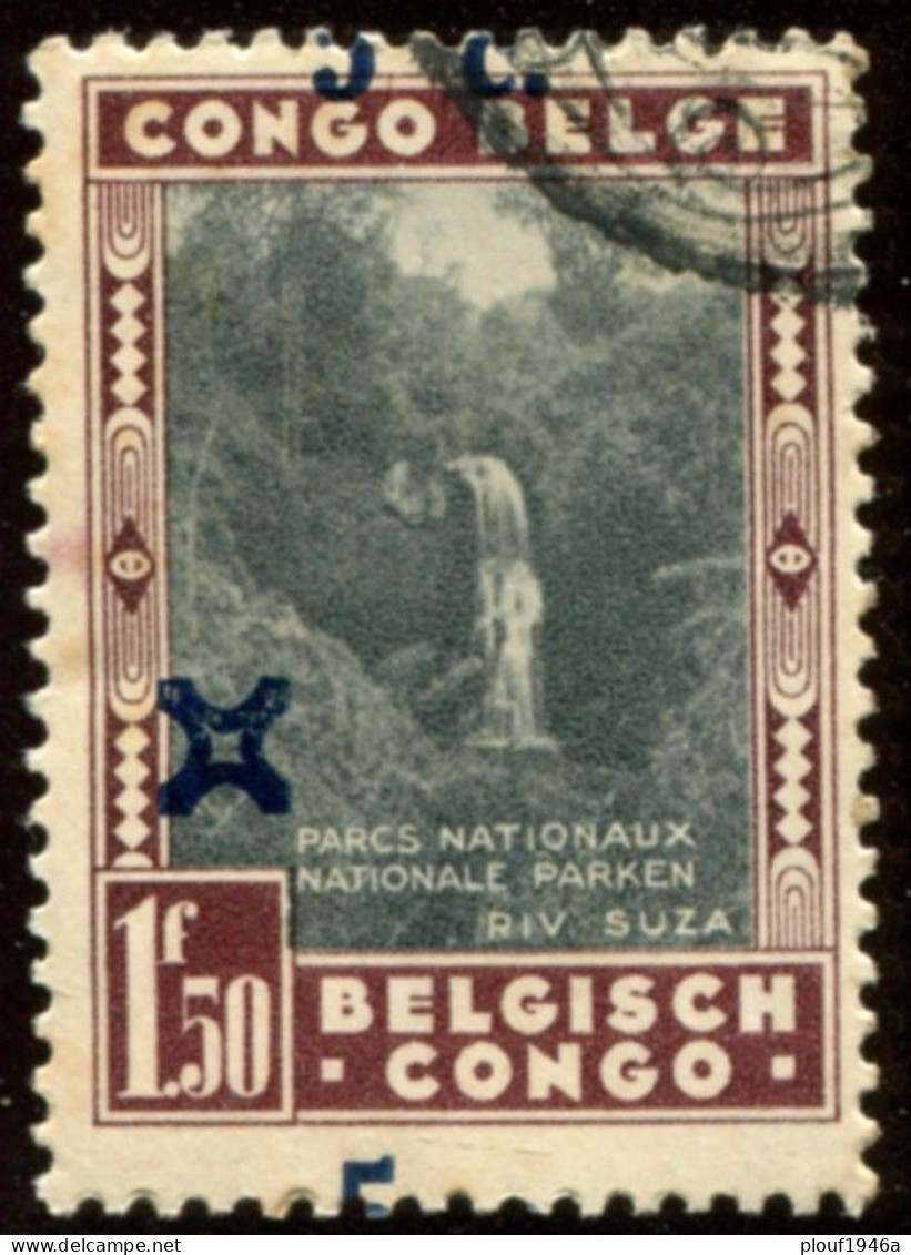 Pays : 131,1 (Congo Belge)  Yvert Et Tellier  N° :  226 (o) - Curiosité - Used Stamps