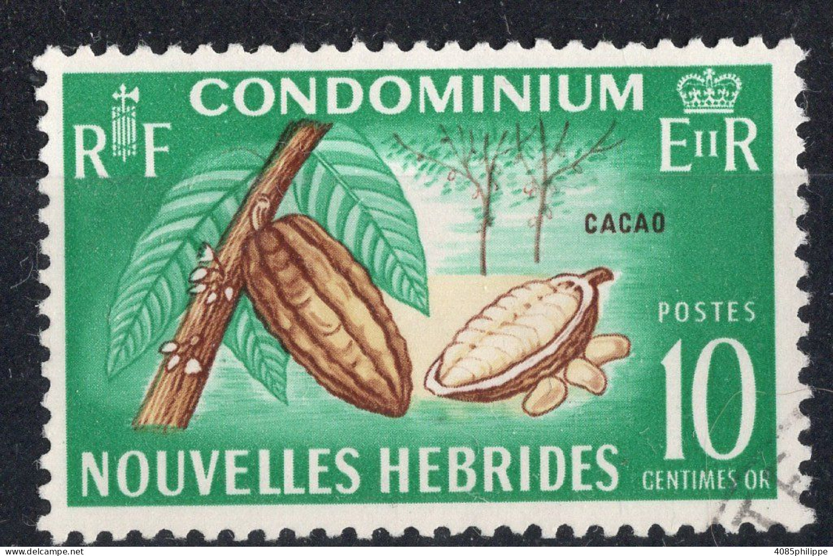 Nouvelles HEBRIDES Timbre-poste N°215 Oblitéré TB  Cote : 1€75 - Used Stamps