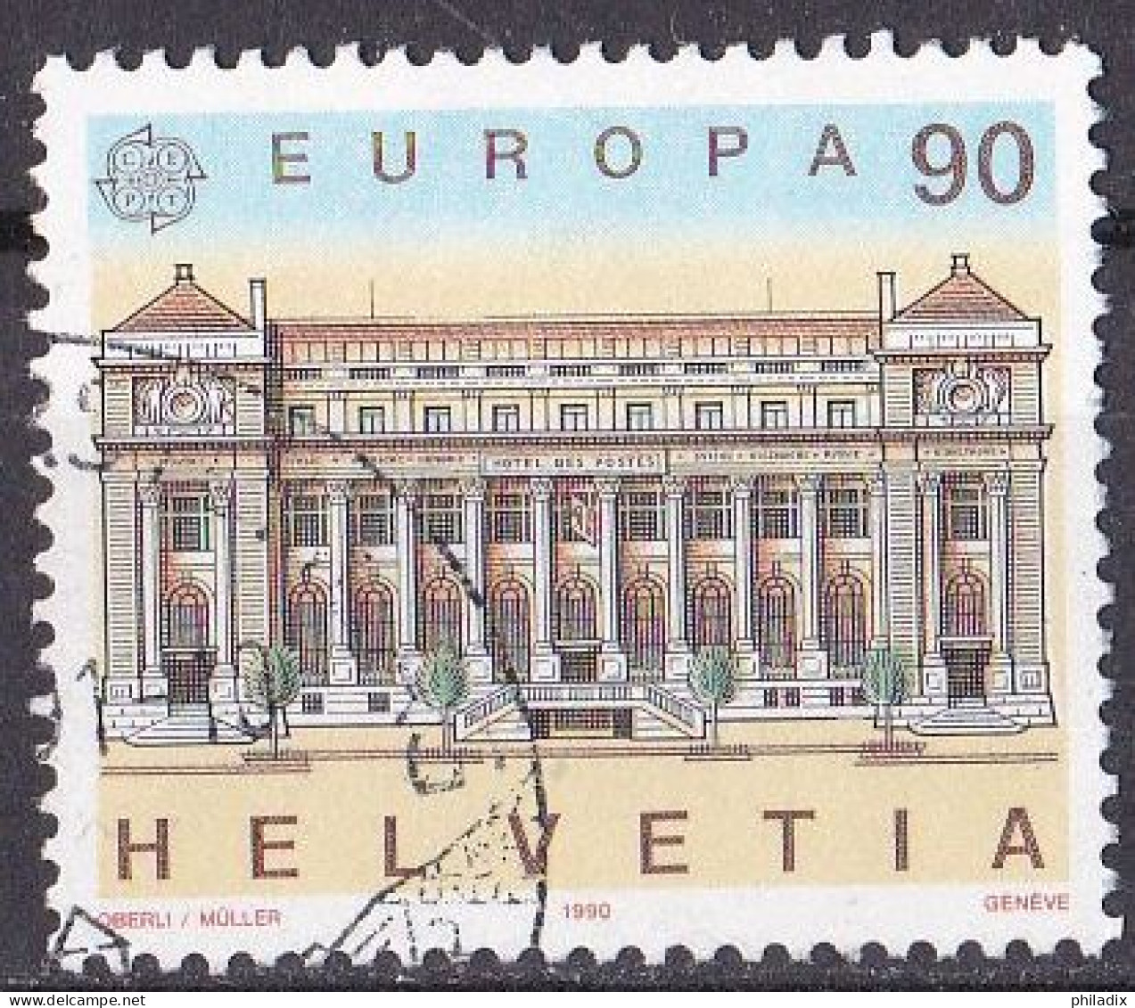 Schweiz Marke Von 1990 O/used (A5-11) - Used Stamps