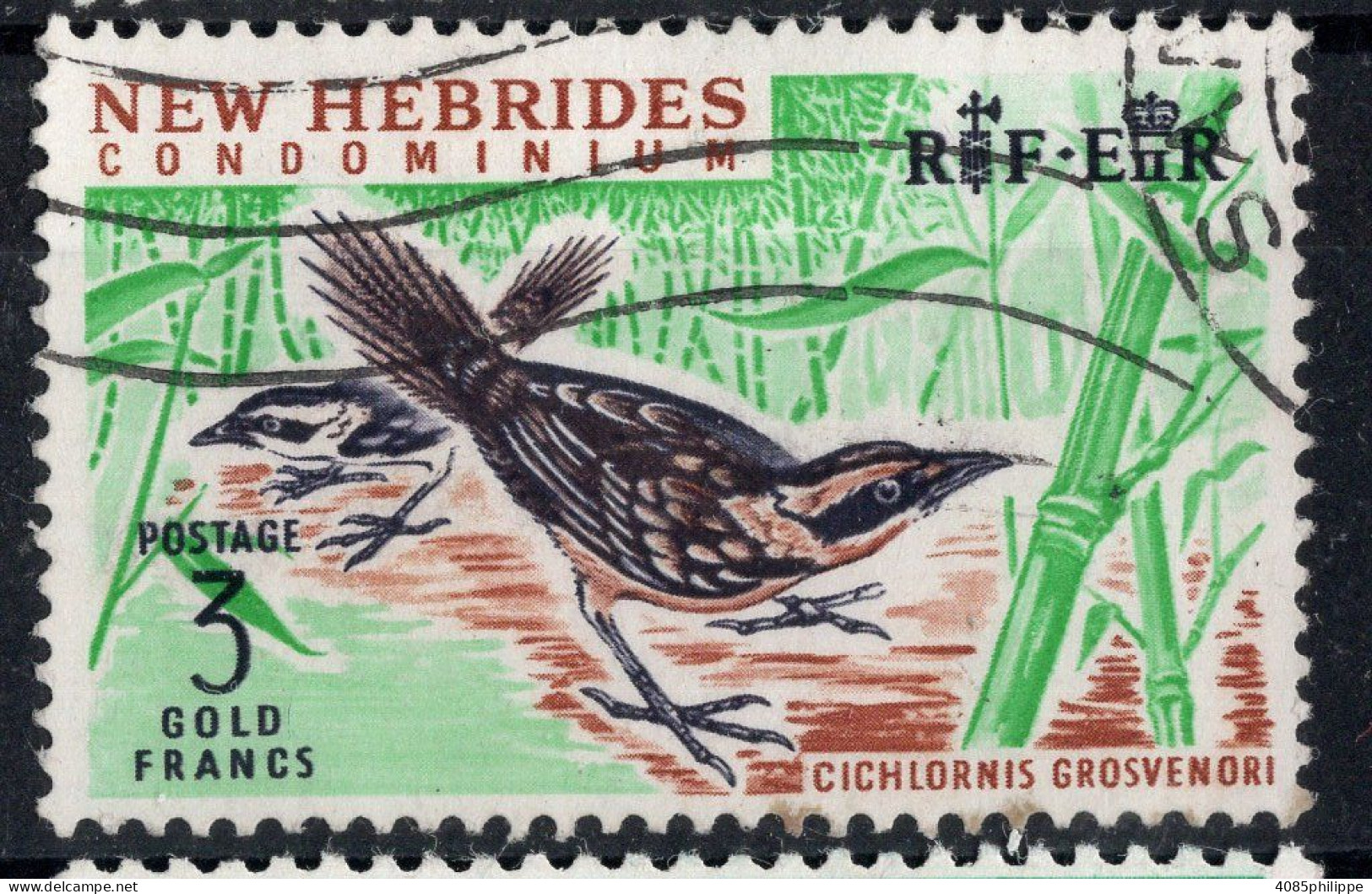 Nouvelles HEBRIDES Timbre-poste N°222 Oblitéré TB  Cote : 19€00 - Used Stamps