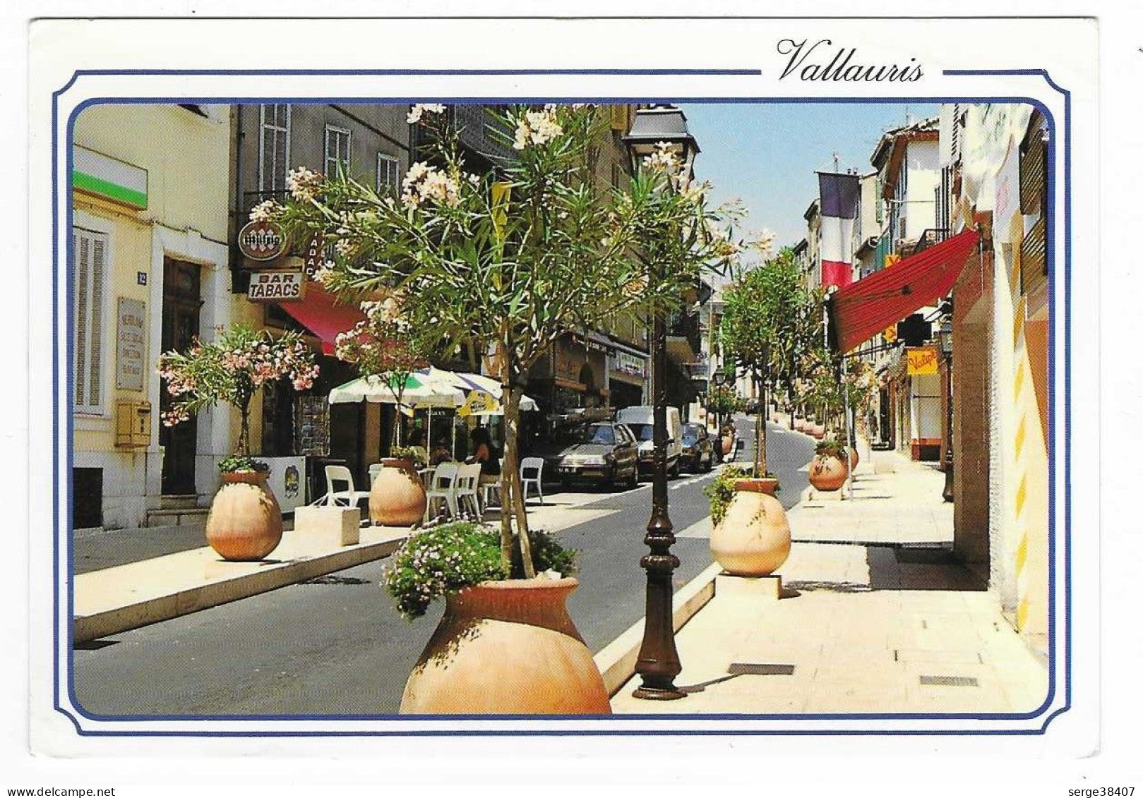 Vallauris - 1990 - Rue Piétonne - Bar Tabac - N°15298  # 11-23/6 - Vallauris