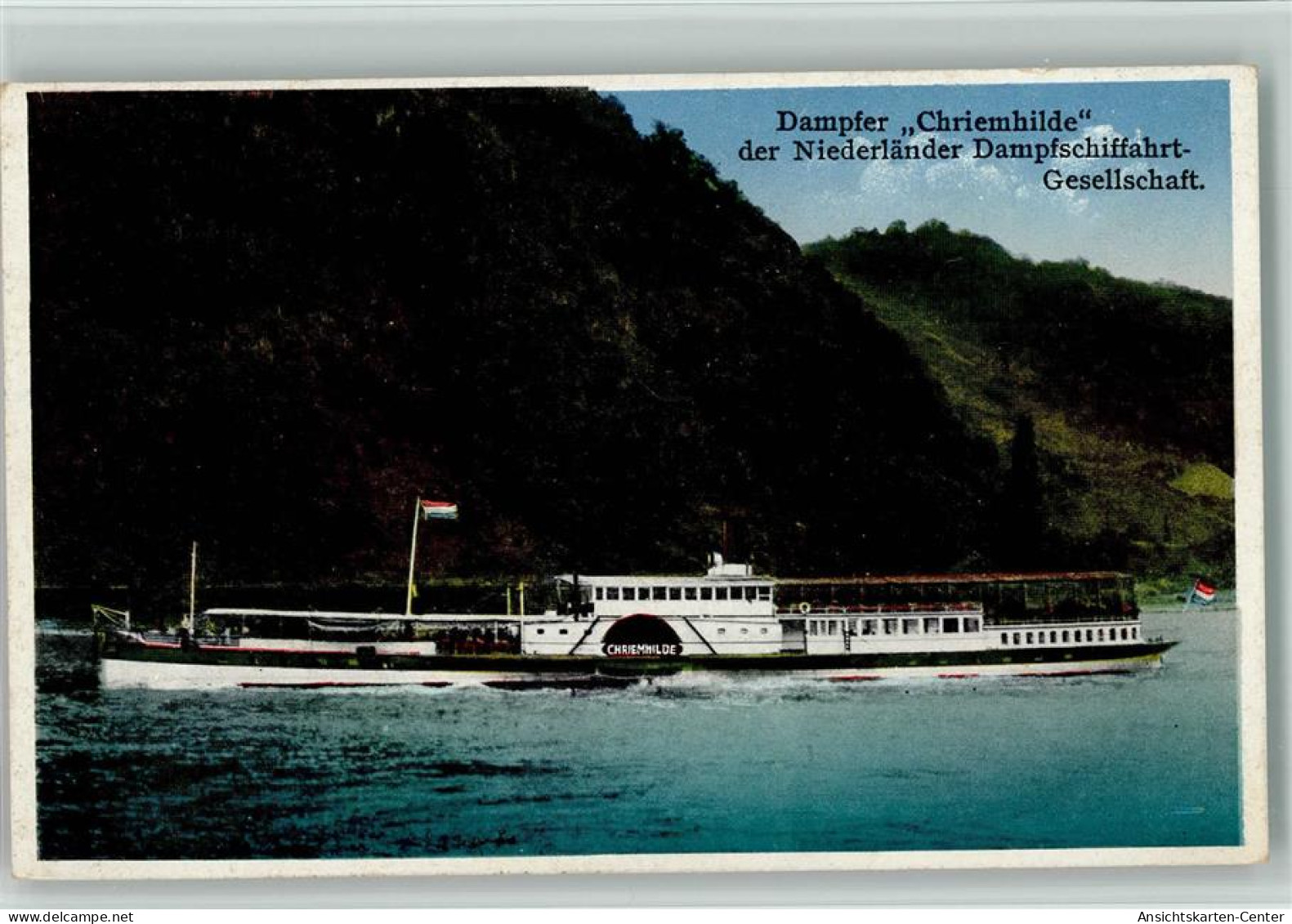 13034307 - Rheinschiffe Raddampfer Chriemhilde - - Passagiersschepen