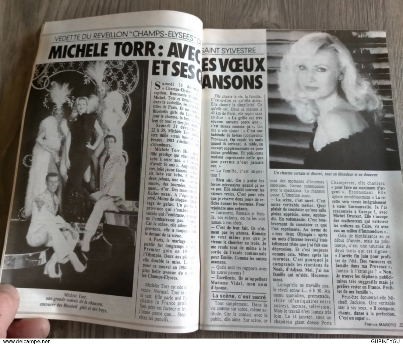 Magazine TELE POCHE N° 933 GYM TONIQUE MICHELE TORR MARIANNE NAPOLEON ROLLING STONES 28/12/1983  TTBE - Azione