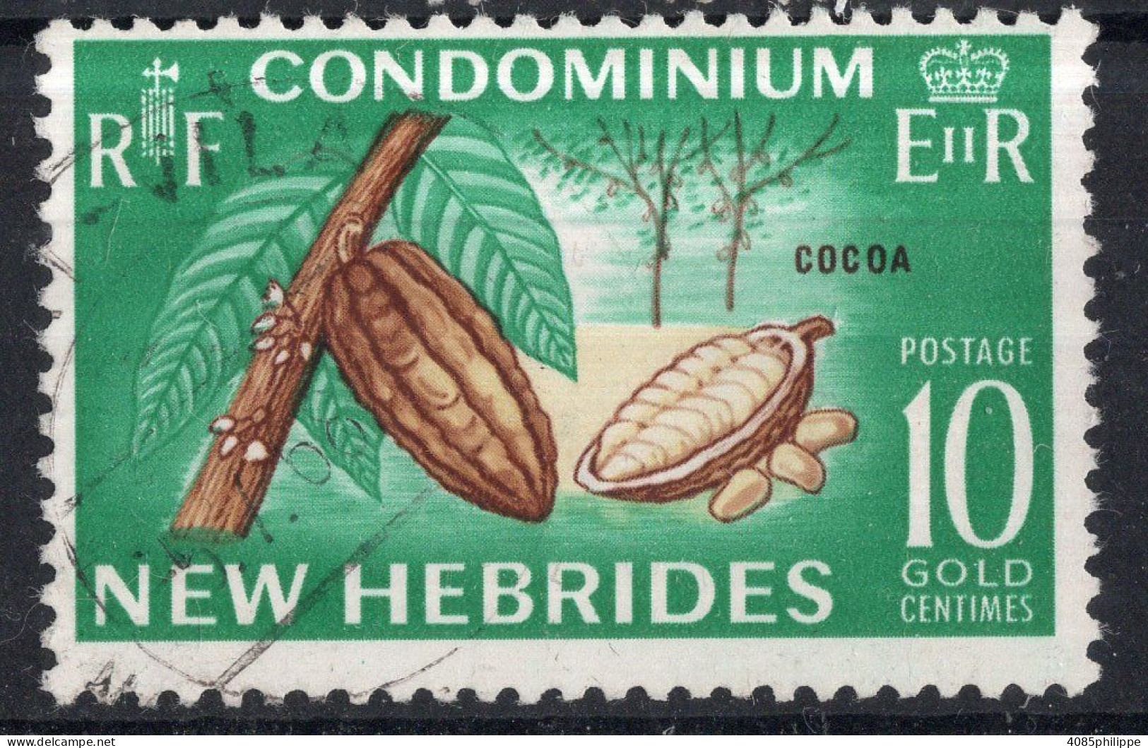 Nouvelles HEBRIDES Timbre-poste N°219 Oblitéré TB  Cote : 1€50 - Used Stamps