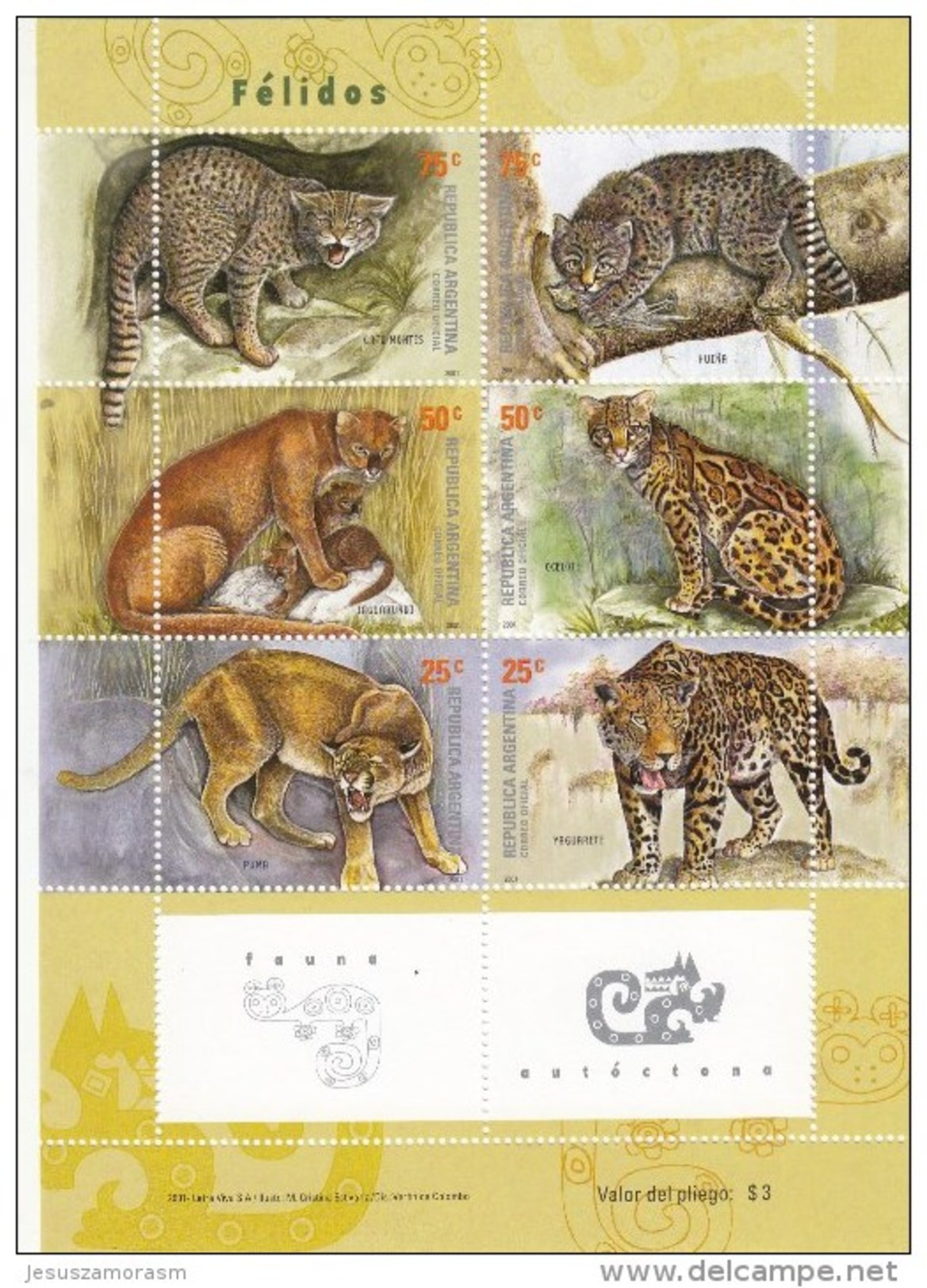 Argentina Nº 2253 Al 2258 - Unused Stamps